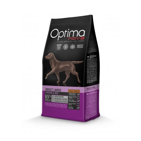 Optima Nova Adulto Large Frango e Arroz