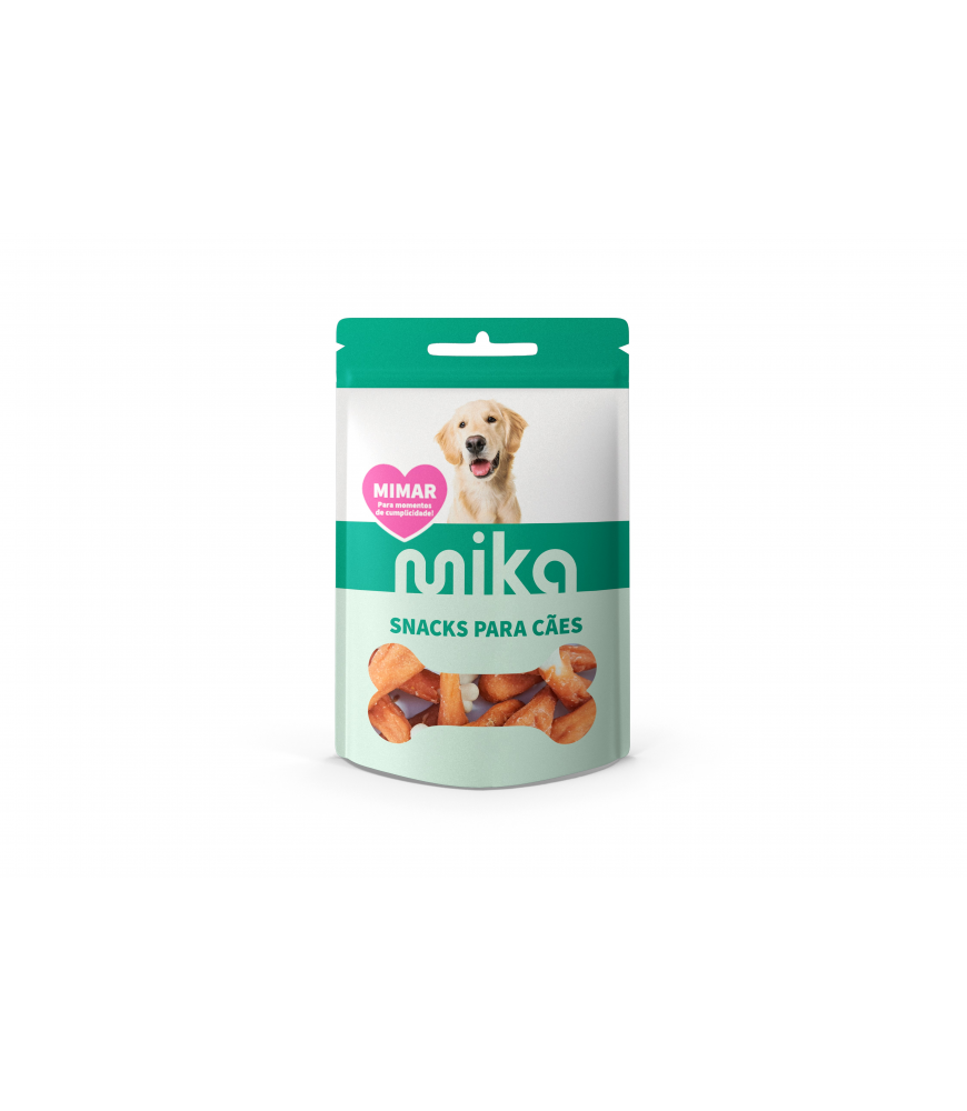 MIKA Snack Cão Perninhas de Frango 200gr - para Mimar